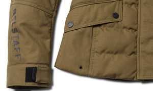 Belstaff Cherwell Ladies Textile Jacket - Olive - Salt Flats Clothing