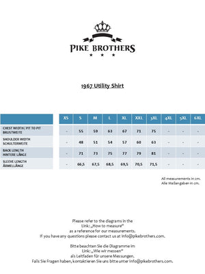 Pike Brothers 1967 Utility Shirt HBT - Olive - Salt Flats Clothing