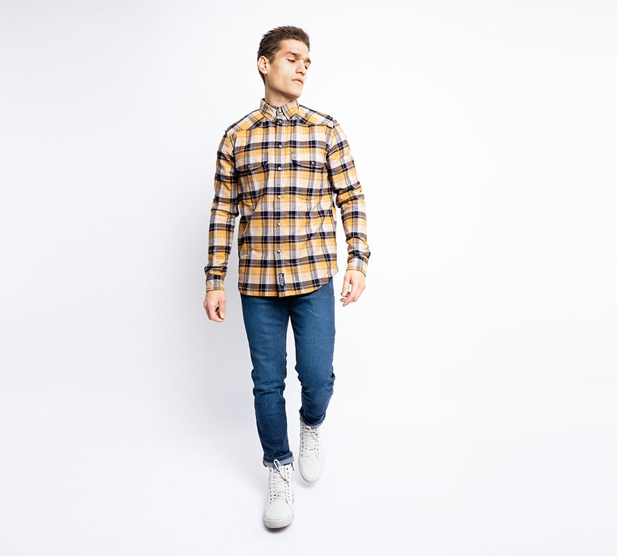 John Doe Motoshirt - Yellow - Salt Flats Clothing