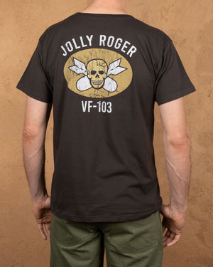 Pike Brothers 1969 Jolly Roger Sports Men's T'Shirt - Black - Salt Flats Clothing