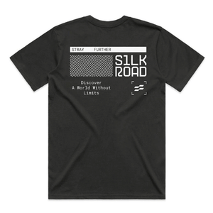 Silk Road Bar Core T-Shirt - Coal - Salt Flats Clothing