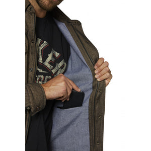 Rokker Boston Rider Shirt - Brown - Salt Flats Clothing