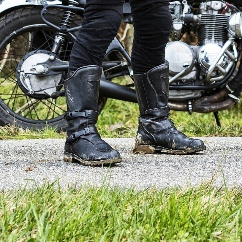 Stylmartin Matrix WP Touring Boots - Anthracite - Salt Flats Clothing