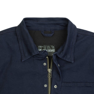 Silk Road Chore Men's Riding Shirt - Navy - Salt Flats Clothing