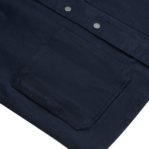 Silk Road Chore Men's Riding Shirt - Navy - Salt Flats Clothing