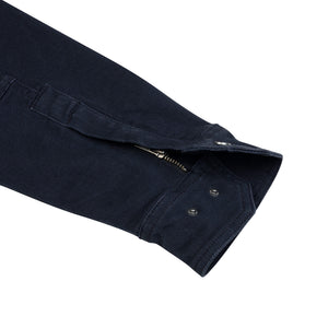 Silk Road Chore Men's Riding Shirt - Navy - Salt Flats Clothing