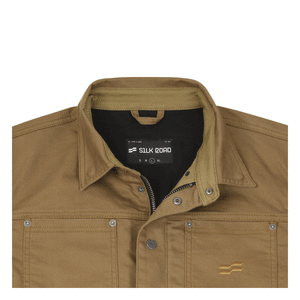 Silk Road Field Men's Textile Jacket - Desert Brown - Salt Flats Clothing