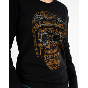 Rokker La Catrina Long Sleeve Shirt - Black - Salt Flats Clothing