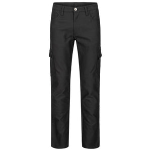 Rokker Black Jack Slim Men's Motorcycle Cargo Trousers - Black - Salt Flats Clothing