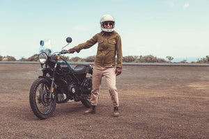 Wildust Sisters Armalith Moto Riding Shirt - Khaki - Salt Flats Clothing