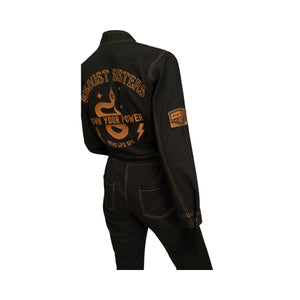Wildust Sisters Asphalt Ladies Jump Suit Overalls - Salt Flats Clothing