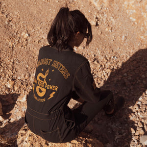 Wildust Sisters Asphalt Ladies Jump Suit Overalls - Salt Flats Clothing