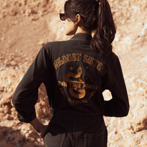 Wildust Sisters Asphalt Ladies Jump Suit Overalls - Salt Flats Clothing