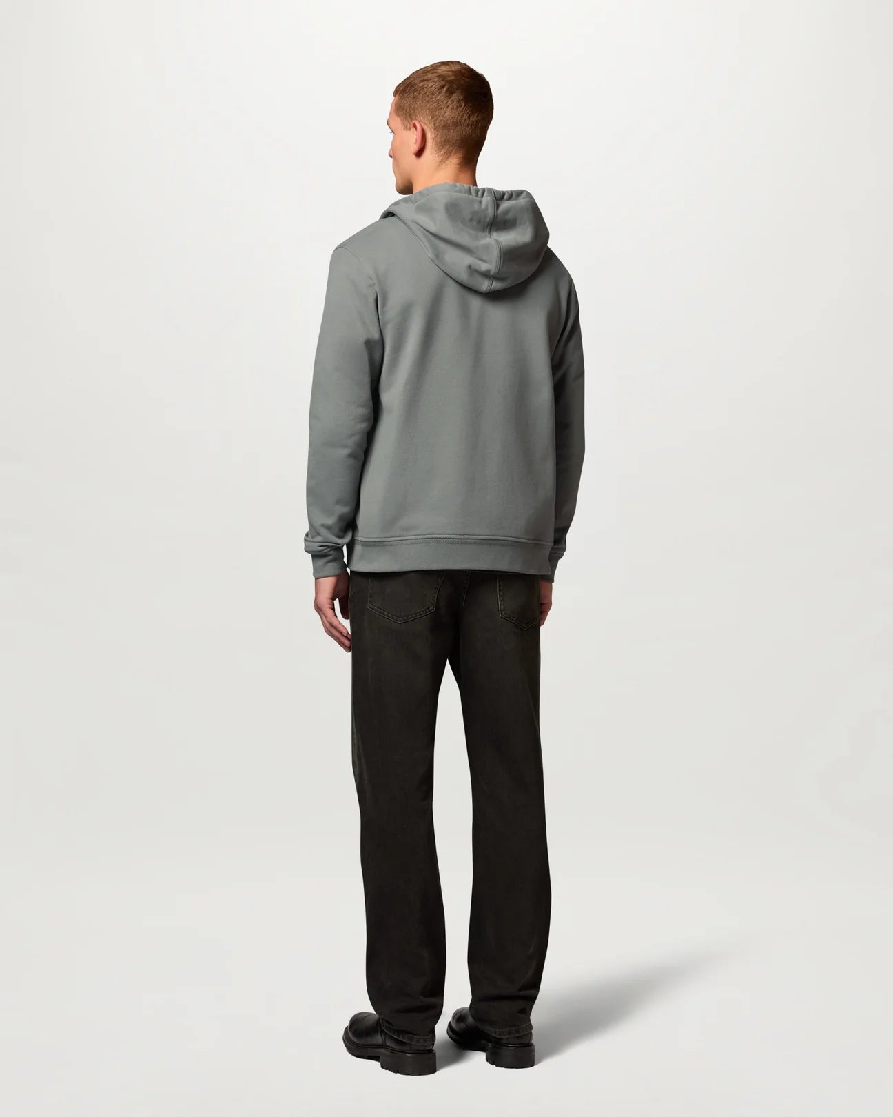 Belstaff Full Zip Men's Hoodie - Atlantic Grey - Salt Flats Clothing