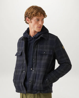 Belstaff Hoodie - Dark Ink - Salt Flats Clothing