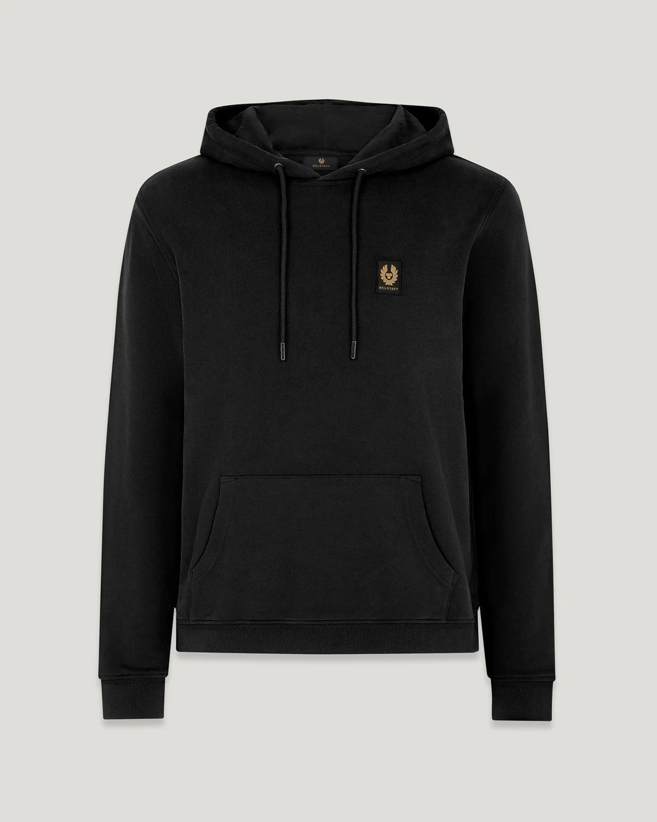 Belstaff Men's Hoodie - Black - Salt Flats Clothing