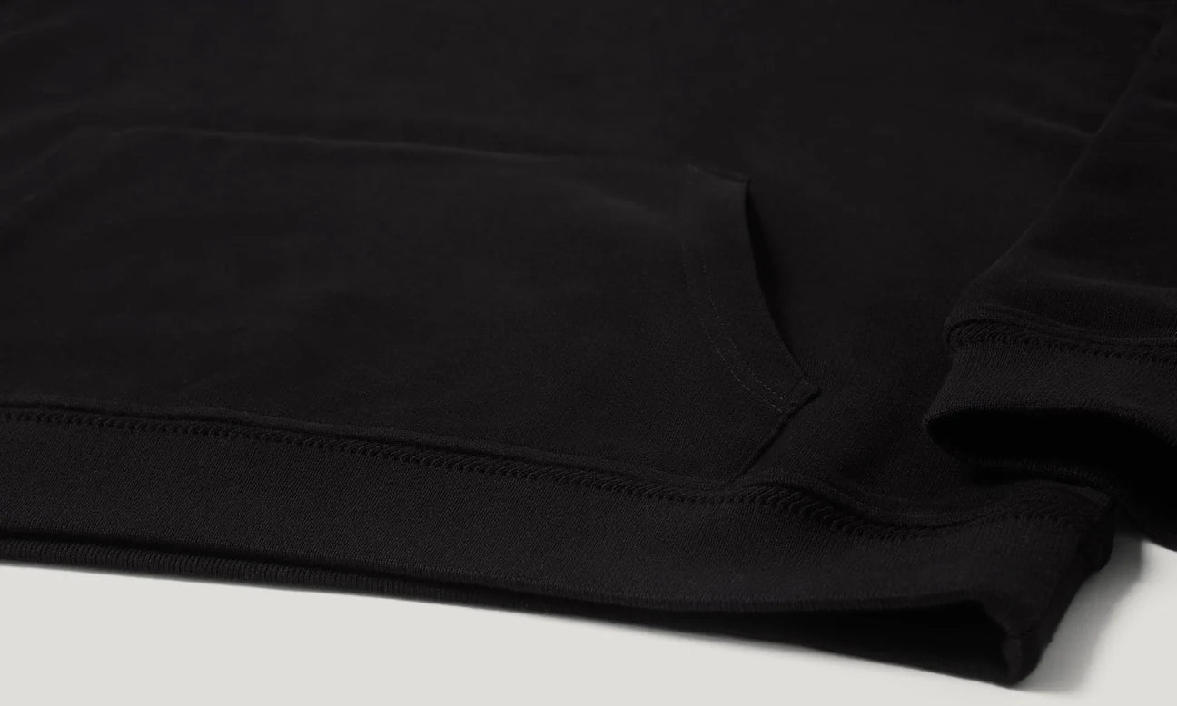 Belstaff Men's Hoodie - Black - Salt Flats Clothing