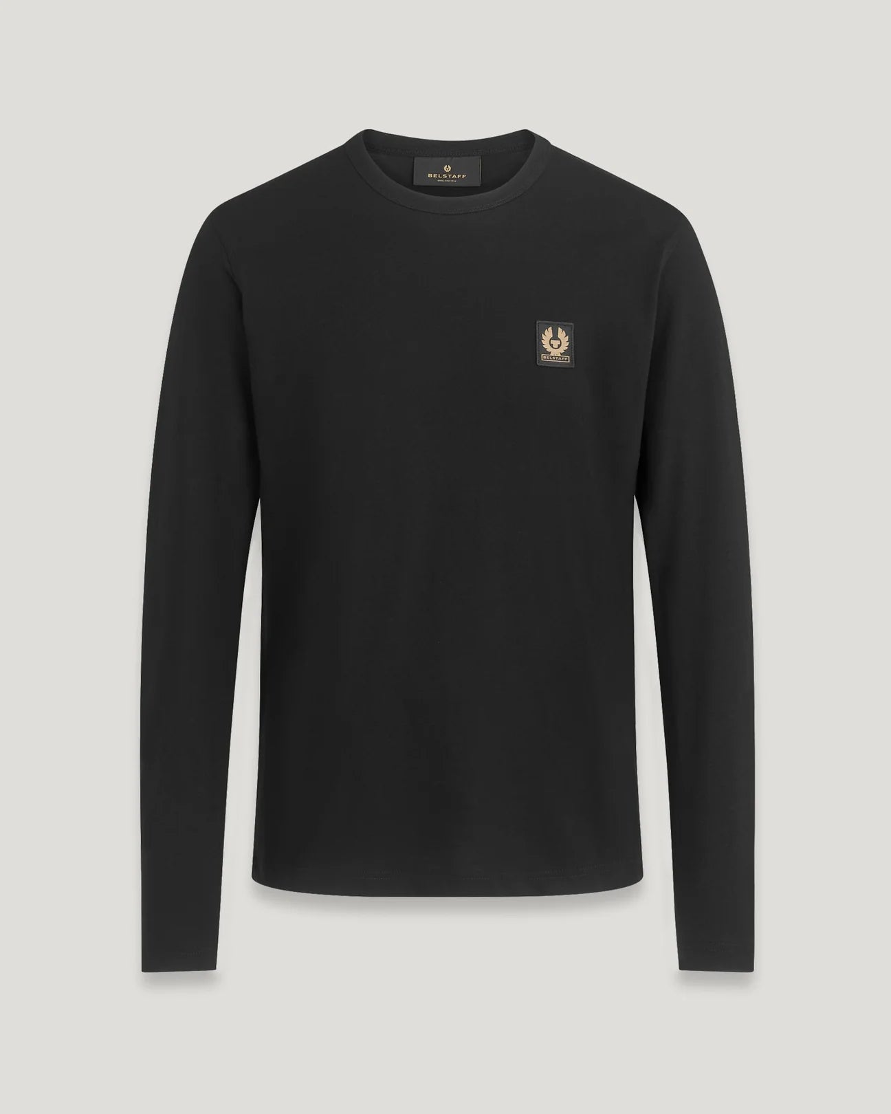 Belstaff Long Sleeved Men's T'Shirt - Black - Salt Flats Clothing