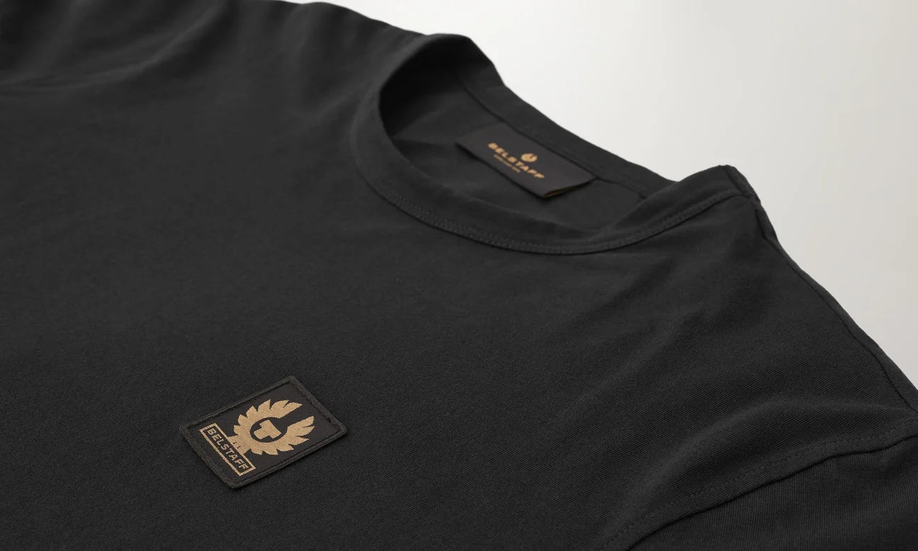 Belstaff Long Sleeved Men's T'Shirt - Black - Salt Flats Clothing