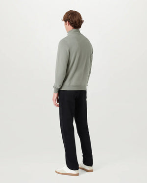 Belstaff Quarter Zip - Sage Green - Salt Flats Clothing