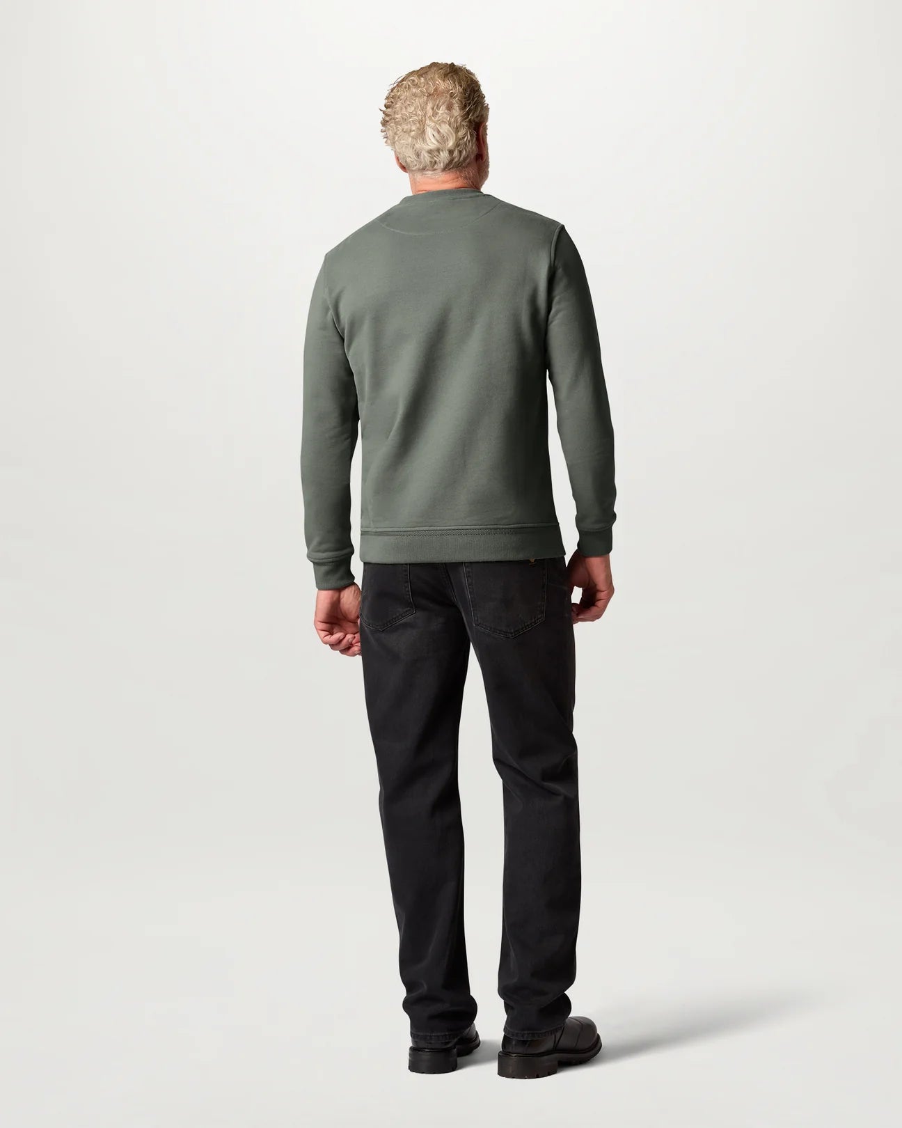 Belstaff Men's Sweatshirt - Atlantic Grey - Salt Flats Clothing