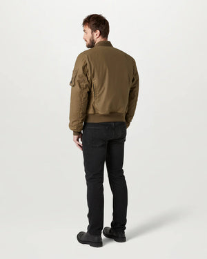 Belstaff Brecon Bomber Men's Ultracore 8oz Jacket - Olive - Salt Flats Clothing