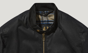 Belstaff Brecon Bomber Men's Ultracore 8oz Jacket - Black - Salt Flats Clothing
