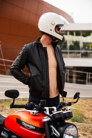 ByCity Roadster Roadster II Helmet - Bone R22.06 - Salt Flats Clothing