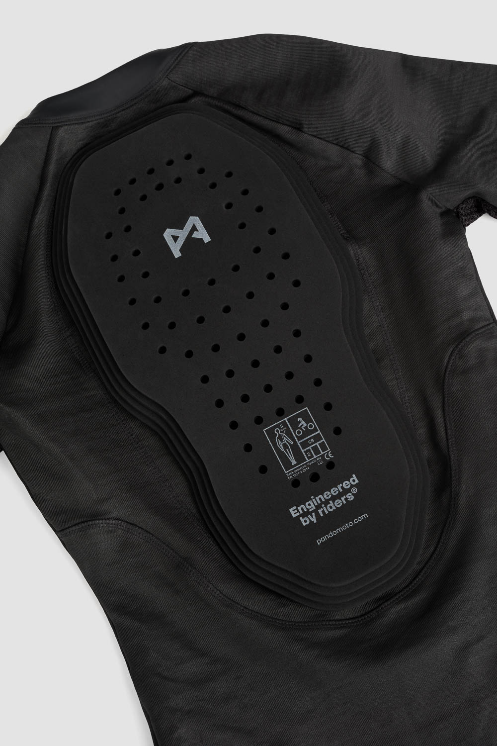Pando Moto Bia AAA Ladies Protective Body - Black - Salt Flats Clothing