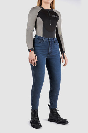 Pando Moto Bia AAA Ladies Protective Body - Grey - Salt Flats Clothing