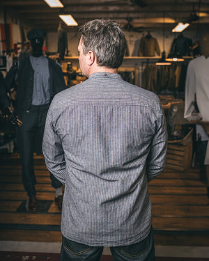 Pike Brothers 1923 Buccanoy Shirt - Brisbane Blue - Salt Flats Clothing