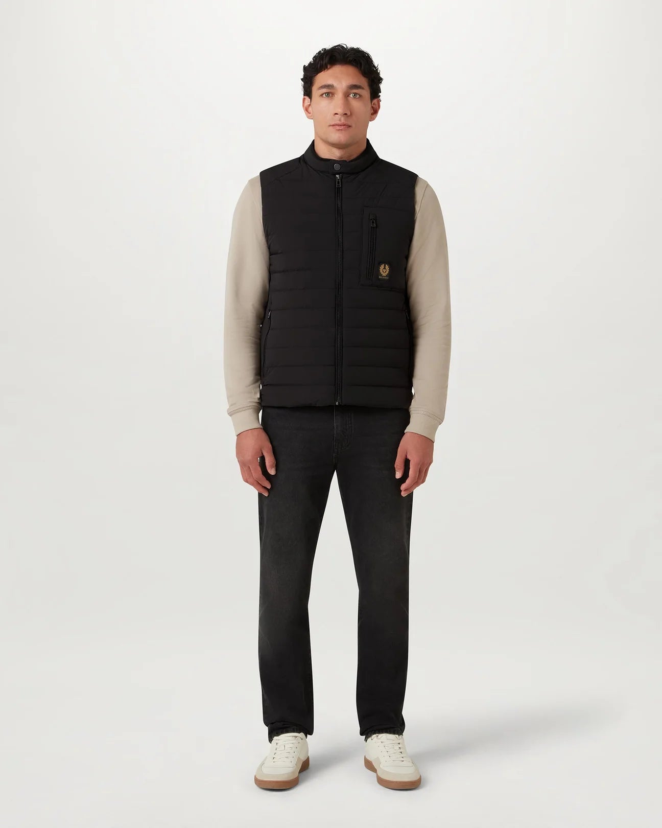 Belstaff Chassis Gilet - Black - Salt Flats Clothing