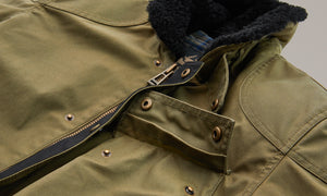 Belstaff Convoy Men's Waxed Cotton Jacket Olive - Salt Flats Clothing