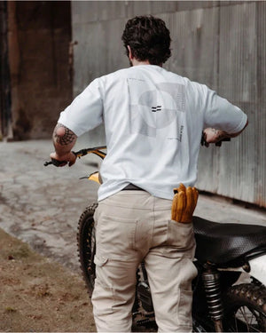 Silk Road Carpenter Men's Trousers - Off-White - Salt Flats Clothing