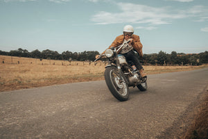 Age of Glory Men's Cockpit Textile Jacket - Caramel - Salt Flats Clothing