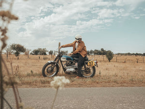 Age of Glory Men's Cockpit Textile Jacket - Caramel - Salt Flats Clothing