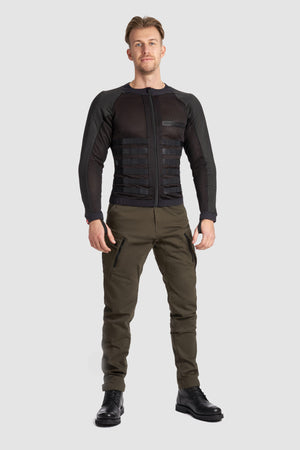 Pando Moto Commando UH Men's Protetive Under Shirt - Black - Salt Flats Clothing