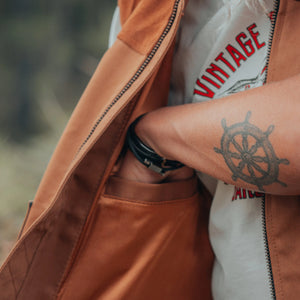 Age of Glory Cabin Vest - Caramel - Salt Flats Clothing