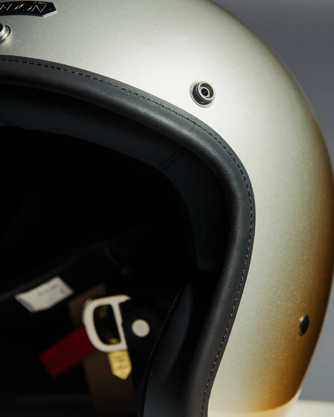 Hedon Hedonist ECE 06 Open Face Motorcycle Helmet - Interstellar - Salt Flats Clothing
