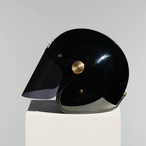 Hedon Epicurist 2.0 ECE 06 Open Face Motorcycle Helmet - Signature Black - Salt Flats Clothing