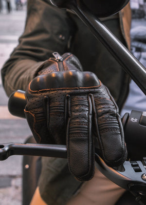 ByCity Amsterdam Men's Gloves Dark Brown - Salt Flats Clothing