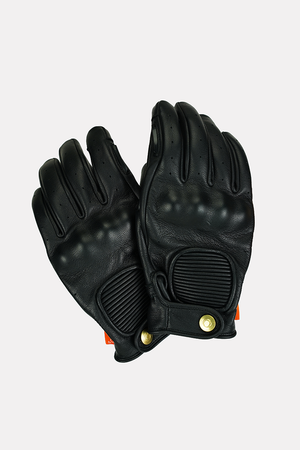 Hedon Crafted Hands CE Motorcycle Gloves - Black - Salt Flats Clothing