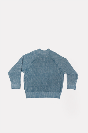 Hedon Knit Cardigan - Blue - Salt Flats Clothing