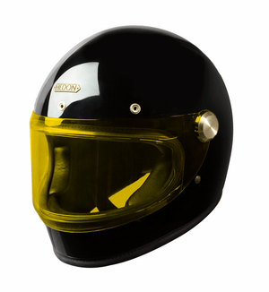 Hedon Heroine Racer 2.0 ECE 22.06 Full Face Motorcycle Helmet - Signature Black - Salt Flats Clothing