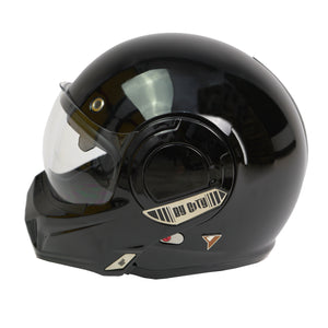 ByCity 180 Tech Full Face Flip Helmet - Gloss Black R22.06 - Salt Flats Clothing