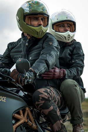 ByCity 180 Tech Full Face Flip Helmet - Green R22.06 - Salt Flats Clothing