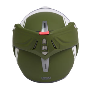 ByCity 180 Tech Full Face Flip Helmet - Green R22.06 - Salt Flats Clothing