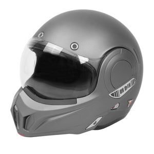 ByCity 180 Tech Full Face Flip Helmet - Grey R22.06 - Salt Flats Clothing