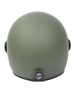 ByCity The City Open Face Helmet R22.06 - Matte Green - Salt Flats Clothing
