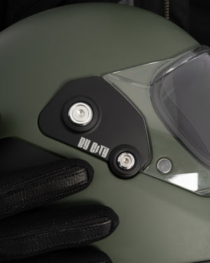 ByCity Rider Full Face Helmet - Matt Green R22.06 - Salt Flats Clothing